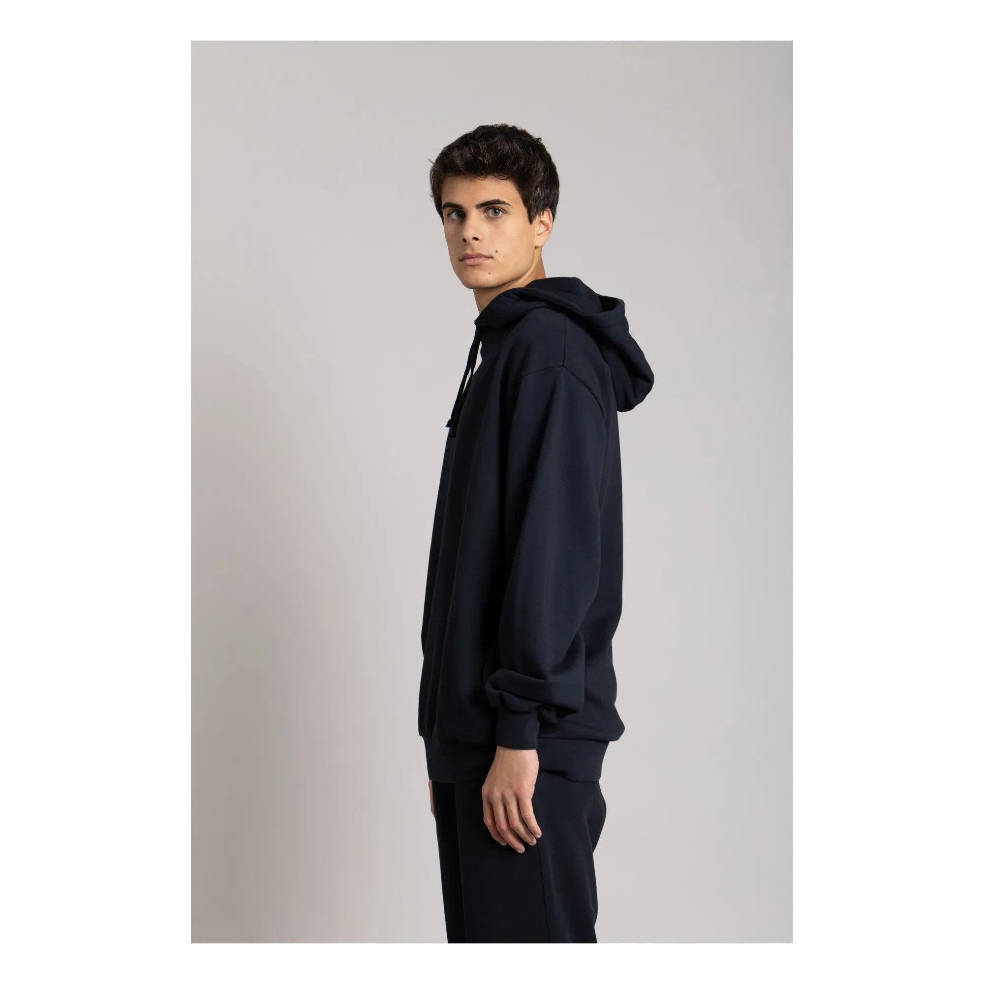 Smallable Man - Java organik pamuklu sweatshirt | Siyah