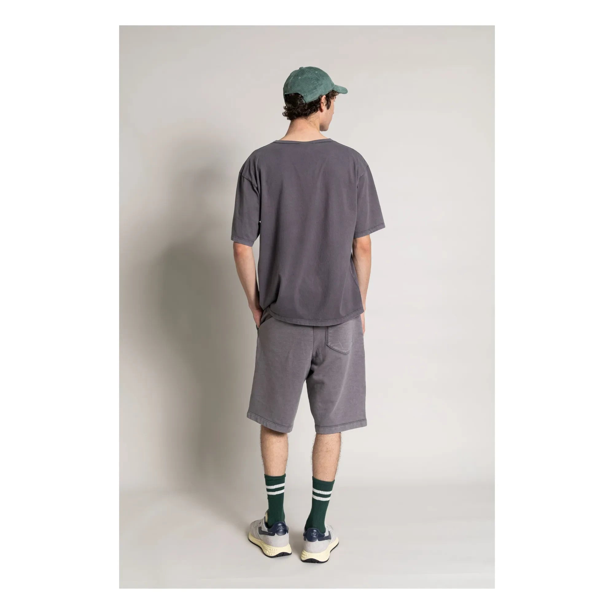 Smallable Man - Solal organik pamuk T-shirt | Kömür