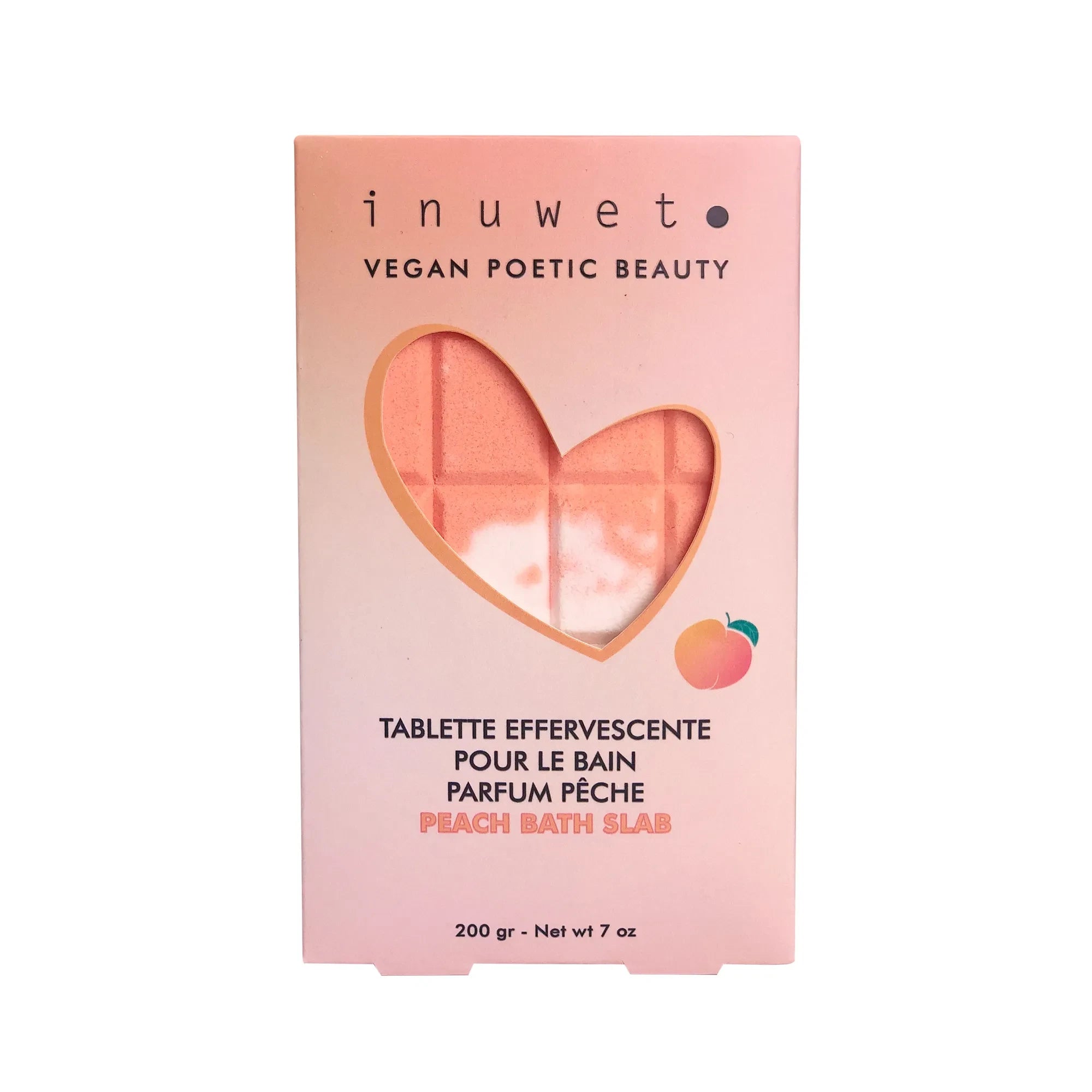 Inuwet - Işıltılı Şeftali Banyo Sabunu - 200 g
