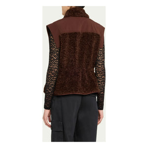Ulla Johnson - Tariet Teddy Kolsuz Ceket | Bordo