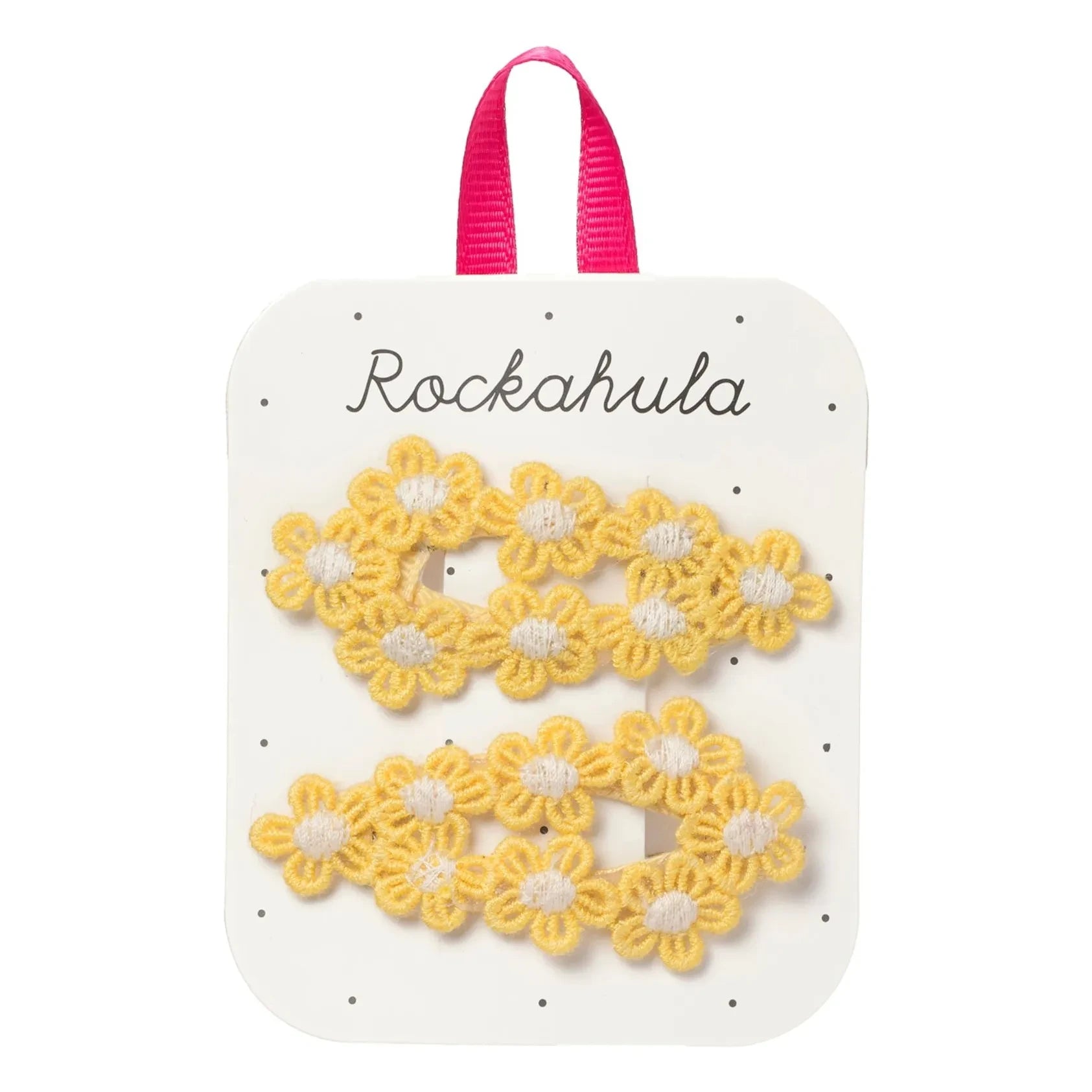 Rockahula Kids - 2'li Çiçek Kanca Çubuğu Seti | Sarı