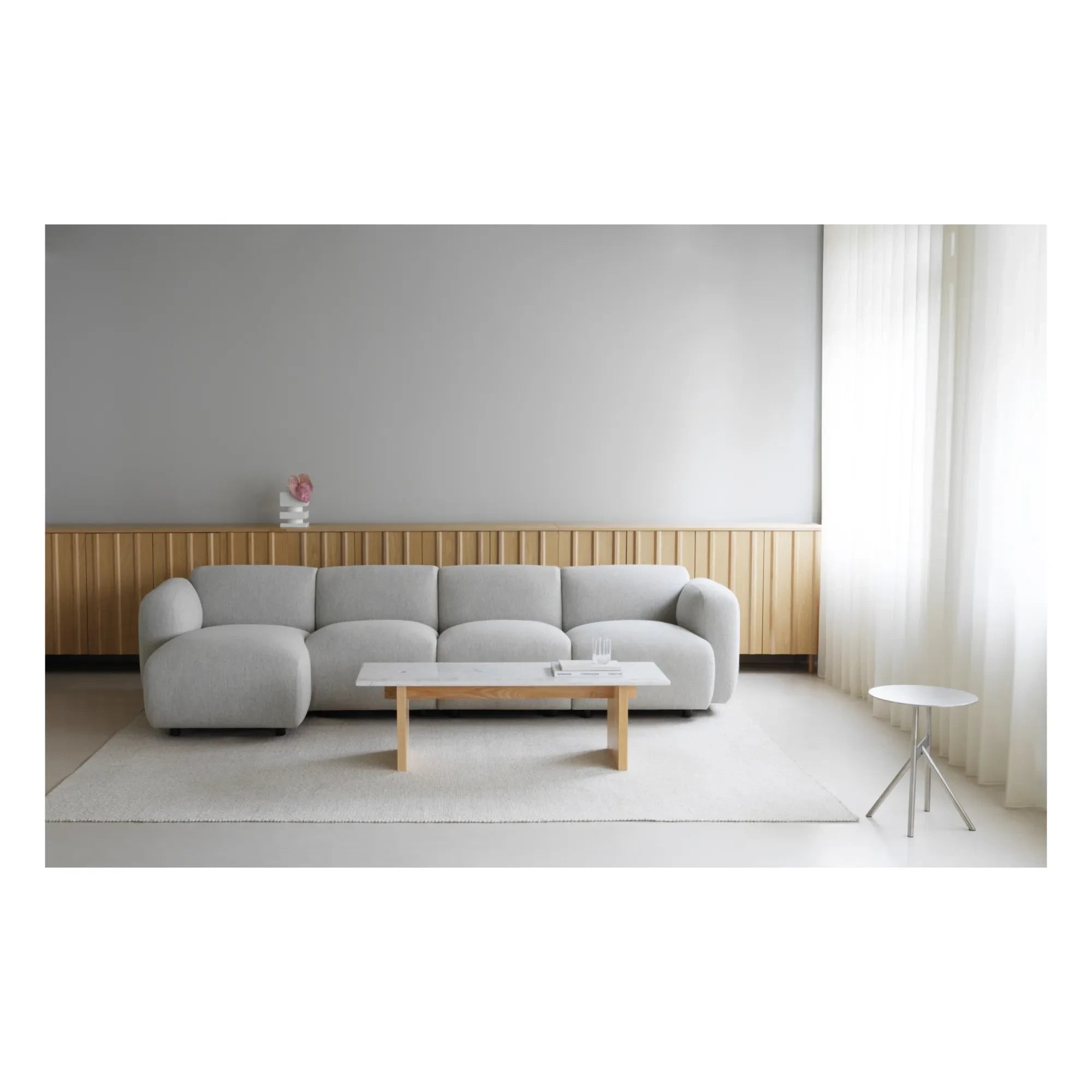 Normann Copenhagen - Solid Orta Sehpa | Beyaz