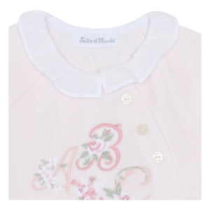 Tartine et Chocolat - ABC Çiçek Desenli Pijama | Soluk Pembe