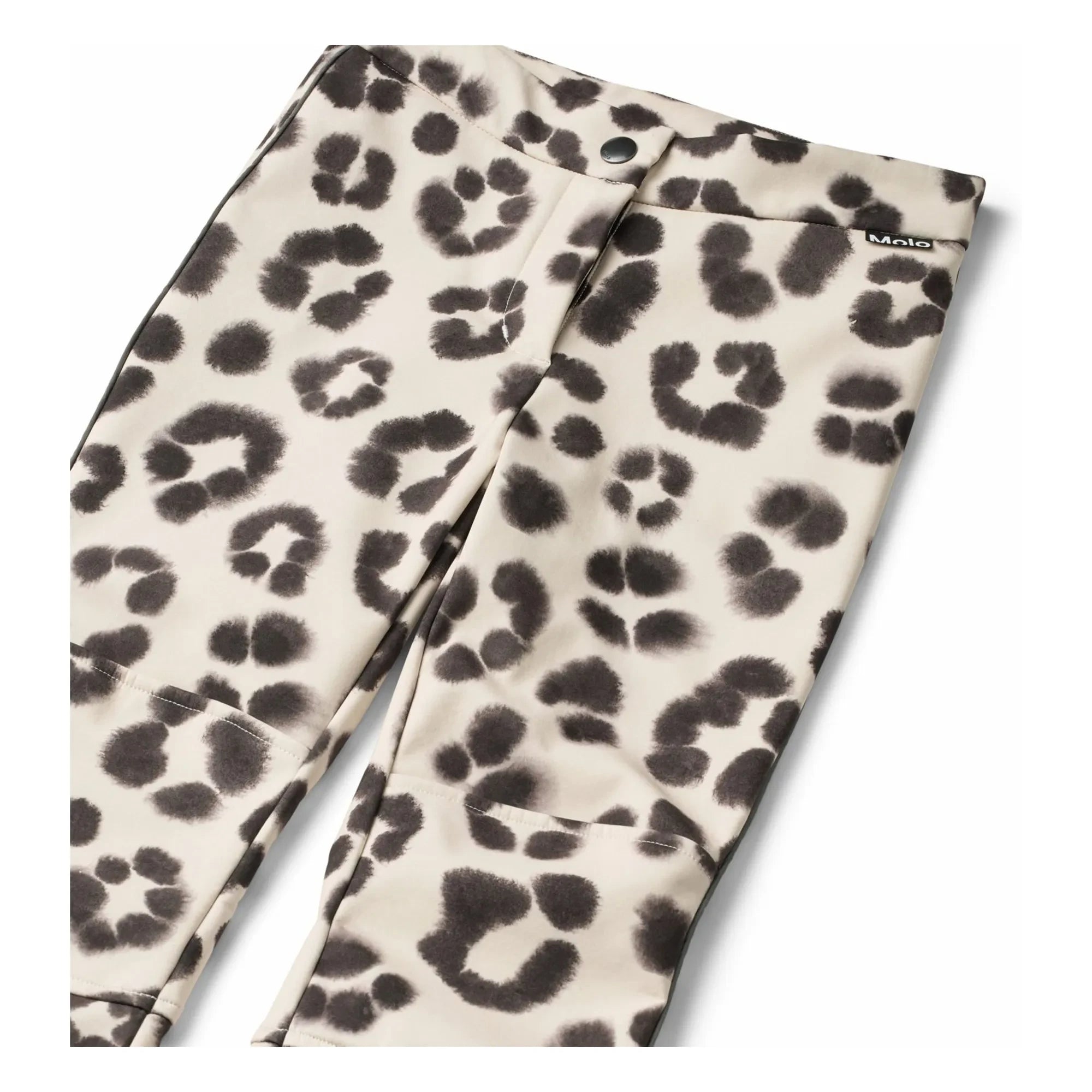 Molo - Harlie Leopar Kayak Pantolonu | Bej