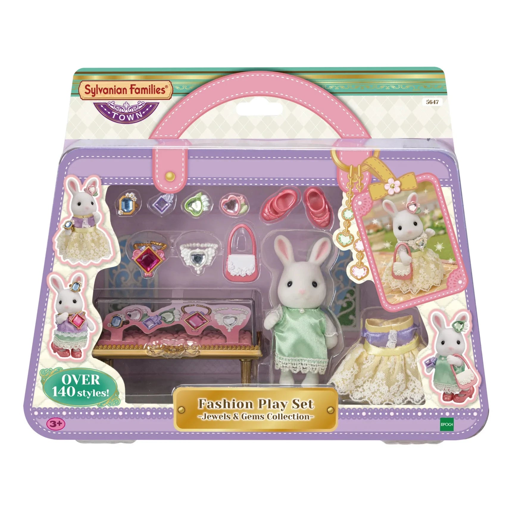 Sylvanian Families - Bib Sister Tavşan ve Moda Valiz