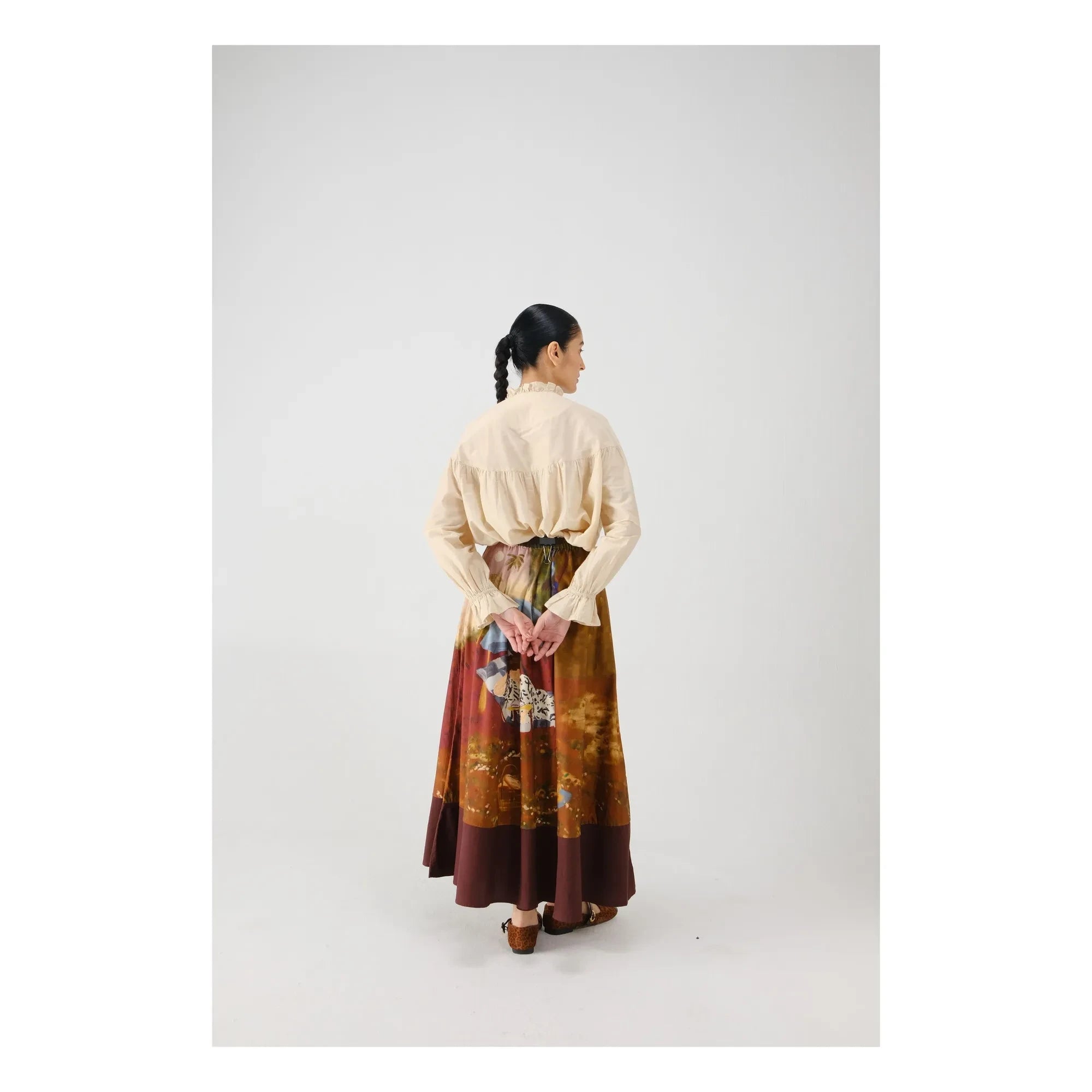 CORD - Lakeside Etek Pamuk Saten | Bordo