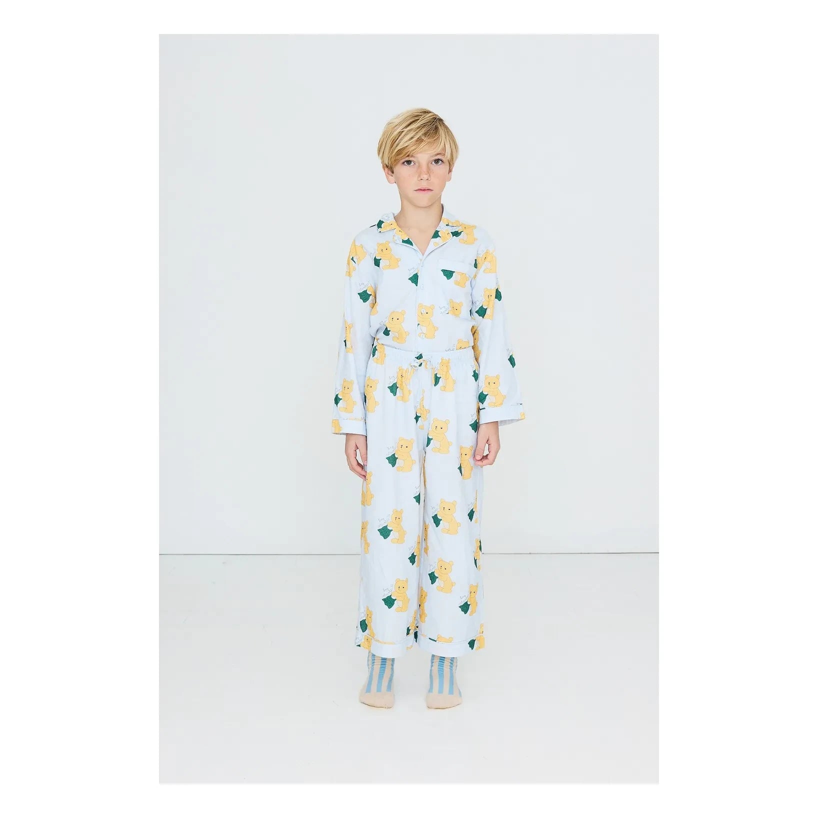 Tinycottons - Teddy Bear Pijama | Açık Mavi