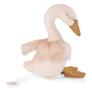 Moulin Roty - Müzikli peluş Kuğu - Dans eden küçük okul kızı