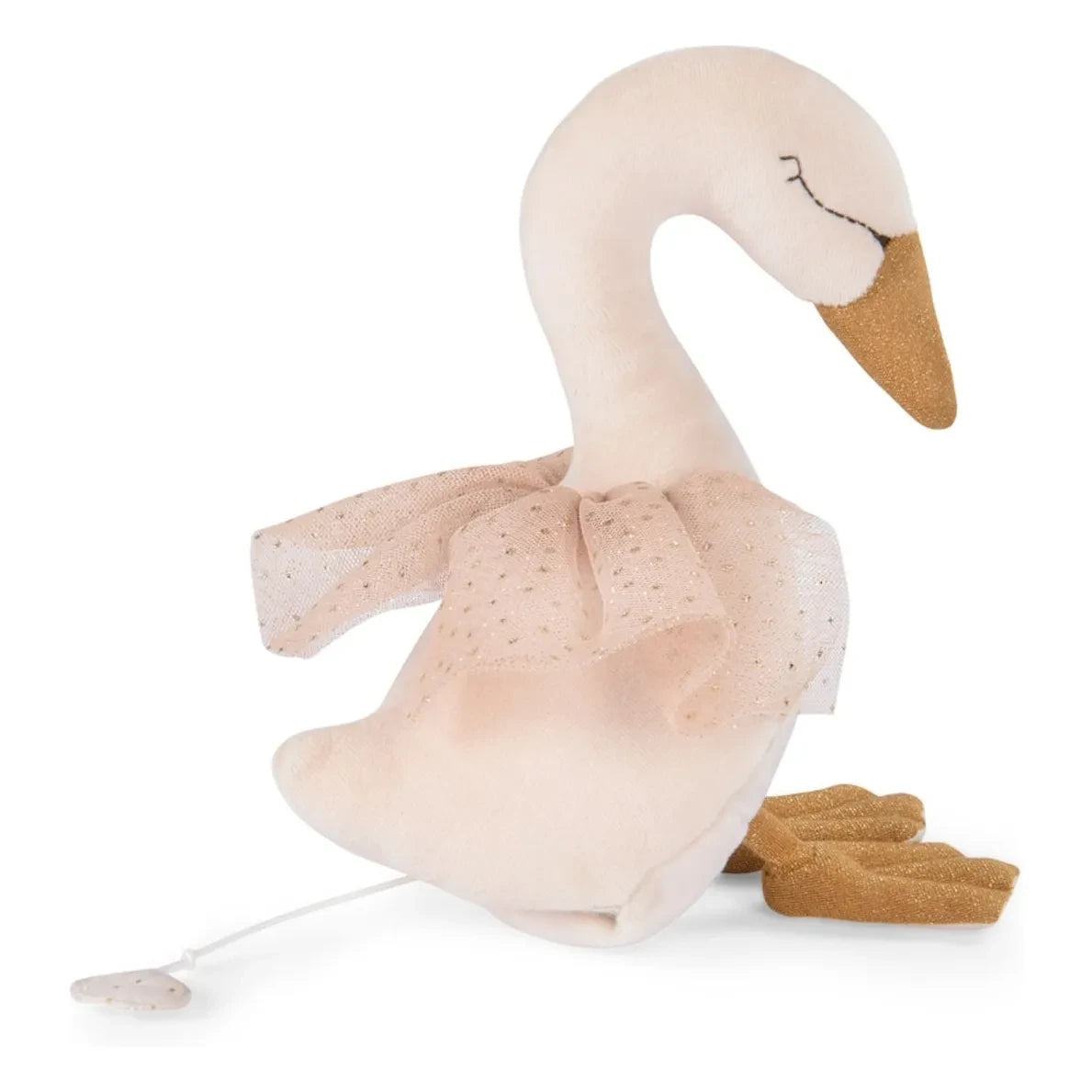 Moulin Roty - Müzikli peluş Kuğu - Dans eden küçük okul kızı