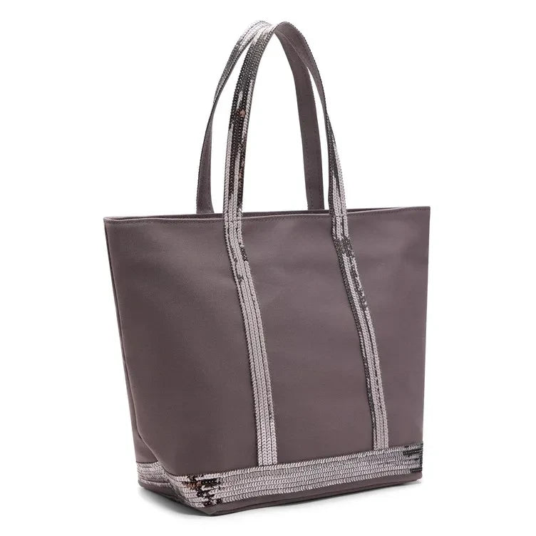 Vanessa Bruno - Fermuarlı Tote M | Kömür grisi