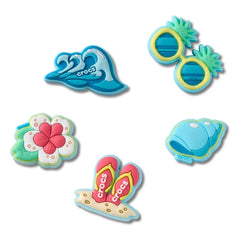 Crocs - Set of 5 Jibbitz Beach Time | Mavi