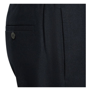 Pomandère - Lastikli Flanel Pantolon | Lacivert
