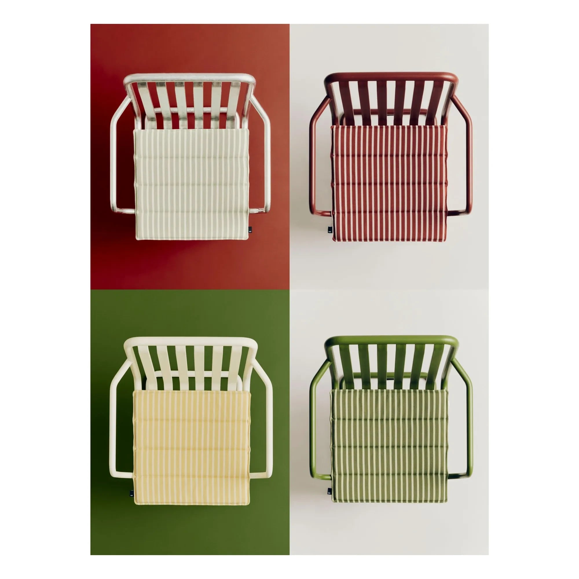 Hay - Terrazza dış mekan sandalye minderi | Olive