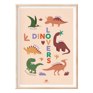 Ma petite vie - Dinozorlar Eğitici Poster