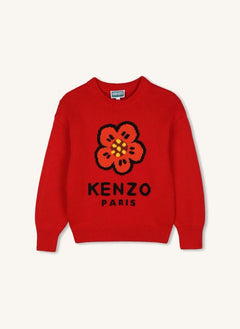 Kenzo - كنزة جاكار Kenzo | أحمر