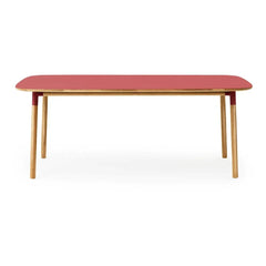 Normann Copenhagen - Form Dikdörtgen Masa 95x200 cm | Kırmızı