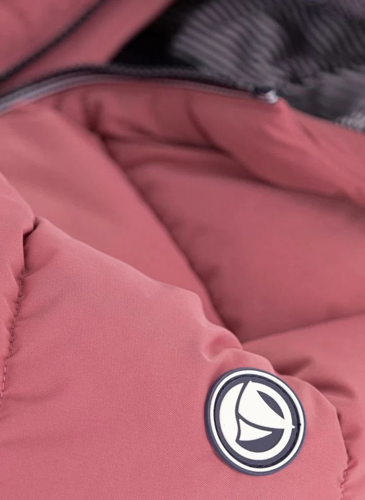 Petit Bateau - Düz Şişme Mont | Pembe