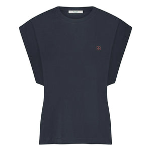 By Bar - Manson Lucky organik pamuk T-shirt | Gece mavisi