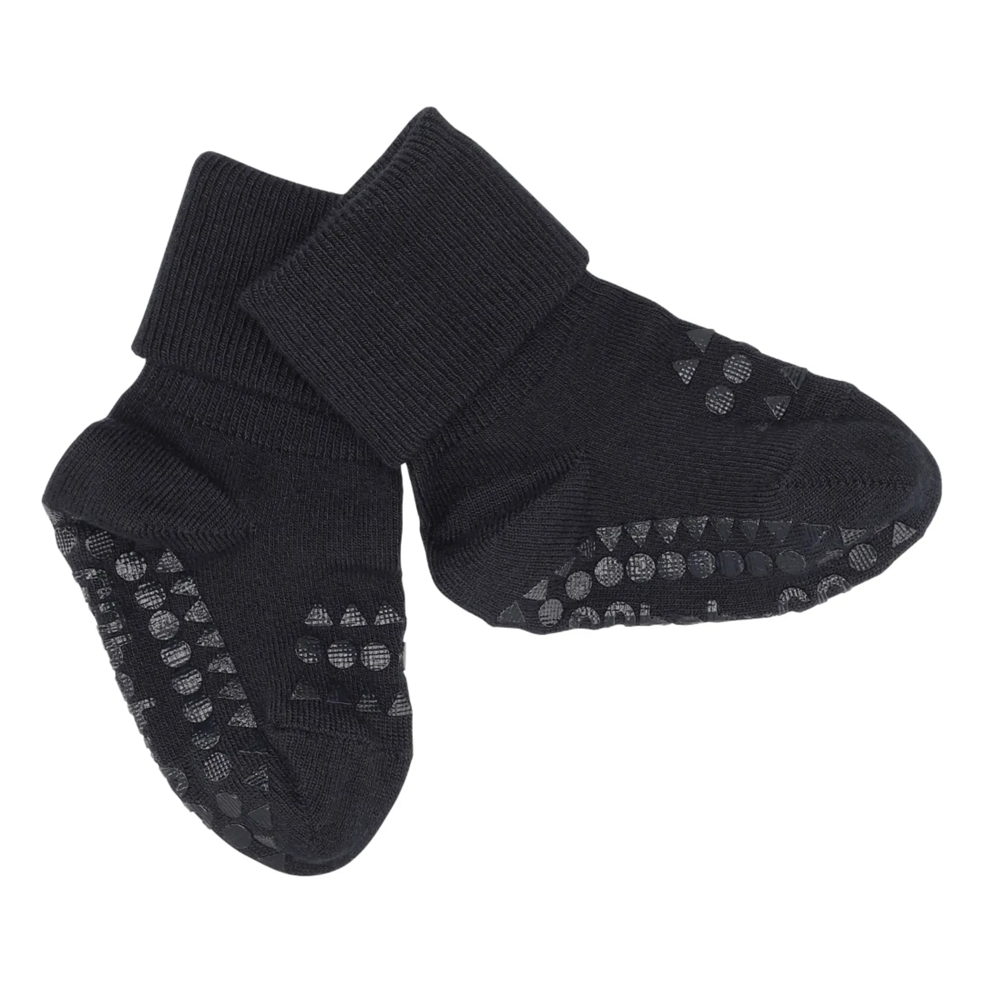 GOBABYGO - Combo Box 4 Kaydırmaz Bambu Çorap | Mavi