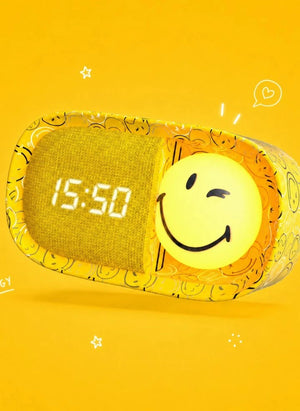 MOB - Dreamy ساعة منبه - MOB x Smiley World | أصفر