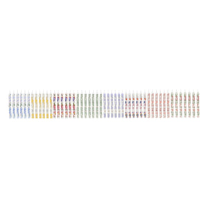Meri Meri - Doğum günü mumları - Meri Meri x Liberty - 50'li set