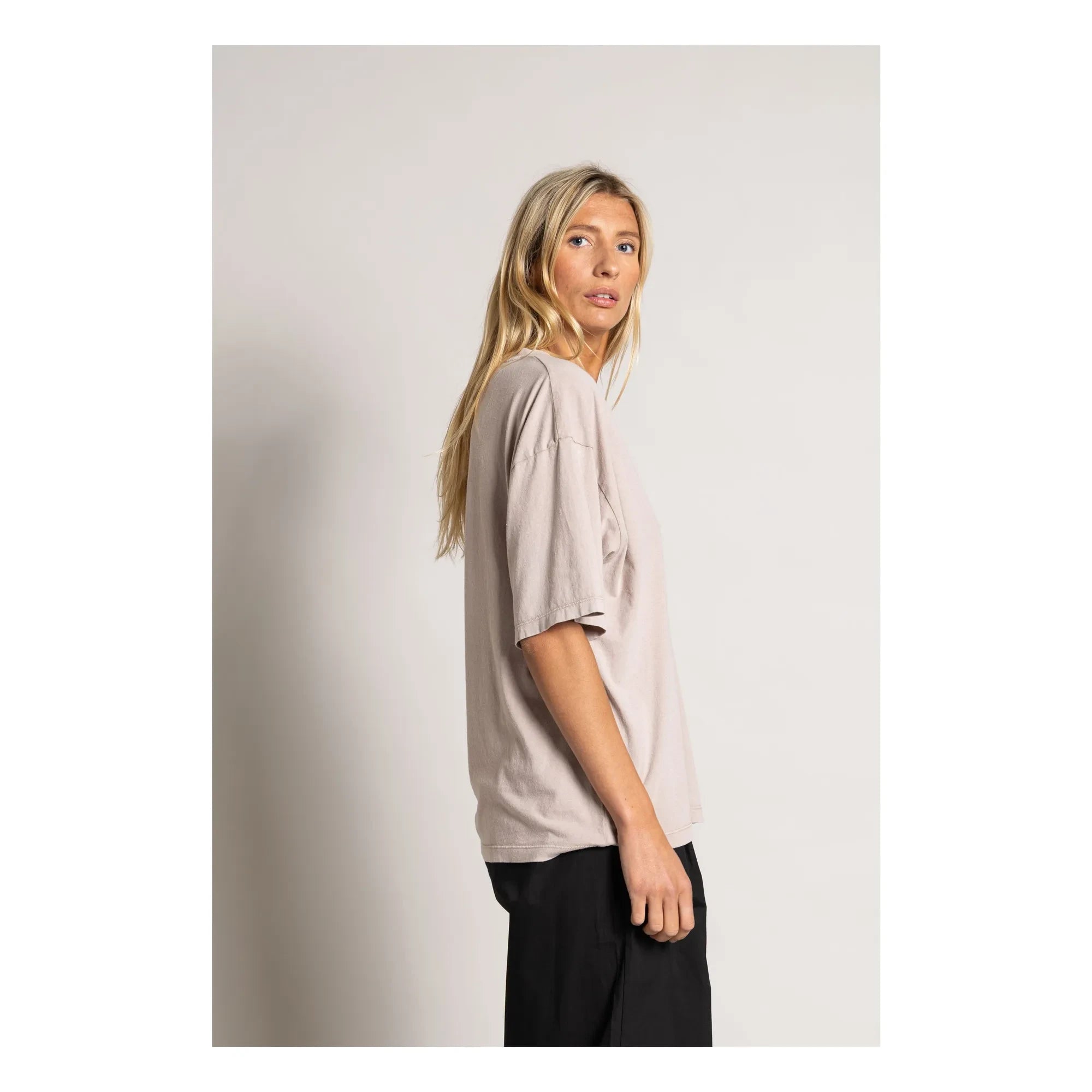 Smallable Woman - Cloud T-shirt Organik pamuk | Mastic