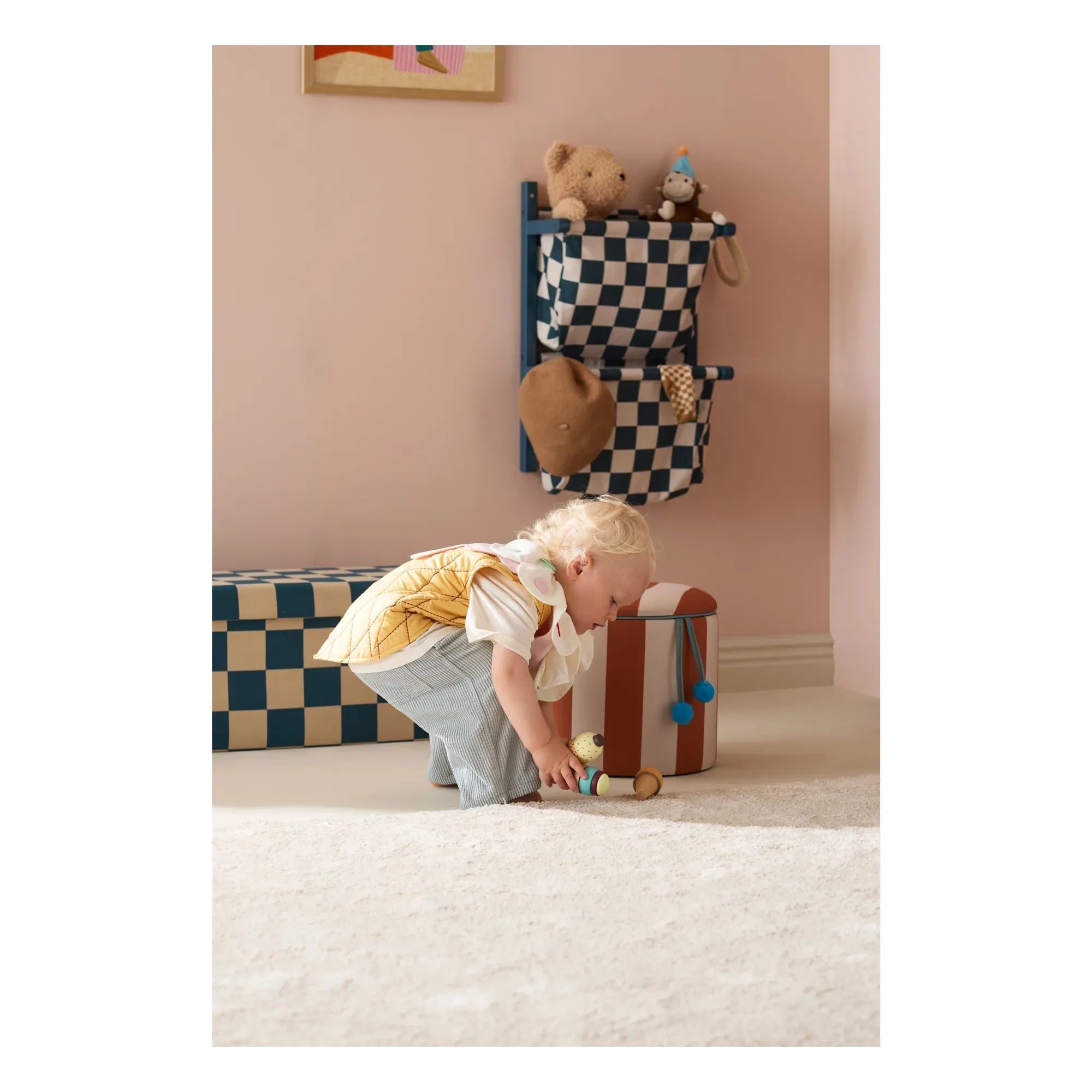 Kid's Concept - Sirkus saklama pufu | Kahverengi