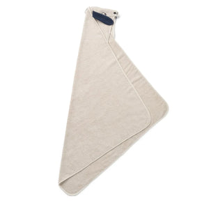 Liewood - Augusta روب حمام على شكل كلب | رملي