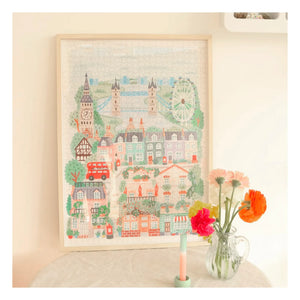La Petite Épicerie - Puzzle London by Hoglet - 1000 Parça