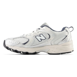 New Balance - Lastikli Dantel Spor Ayakkabı 530 | Beyaz saten