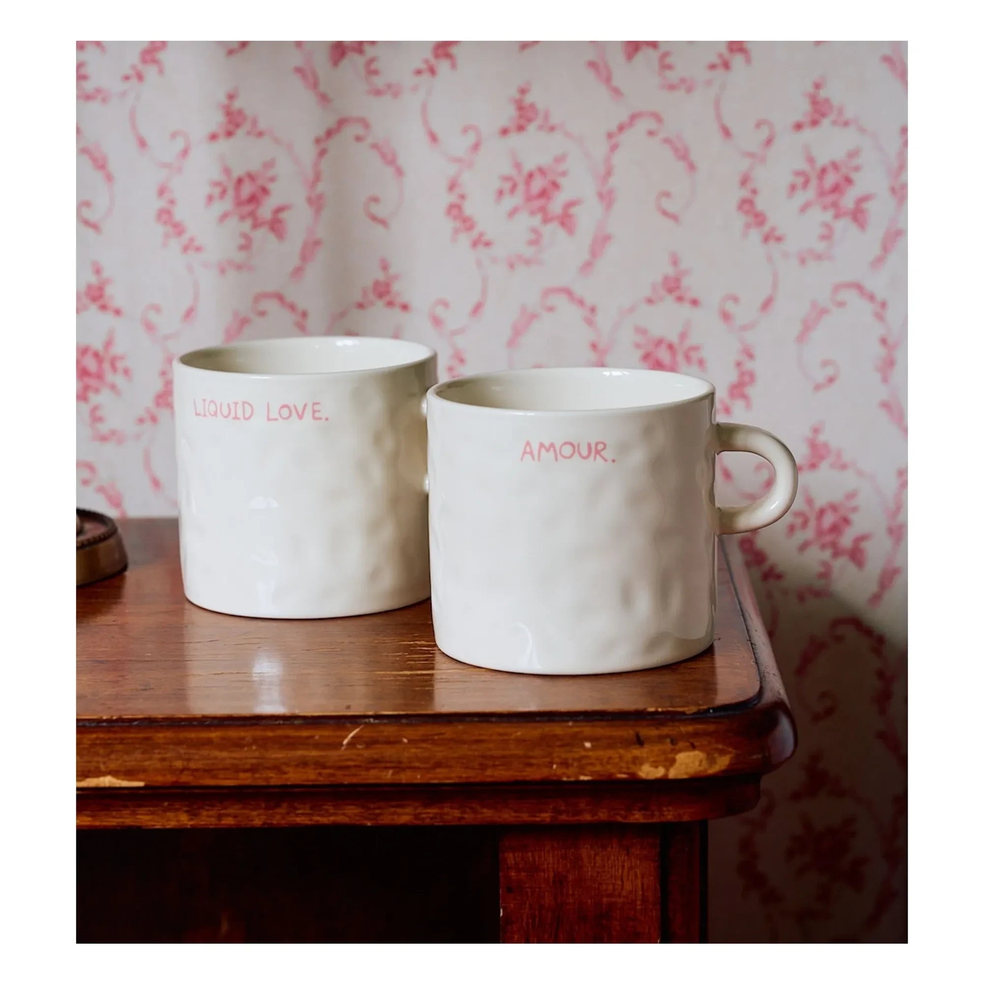 Anna + Nina - Love Mug | Krem