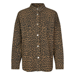 Lollys Laundry - Veida Leopar Overshirt | Kahverengi