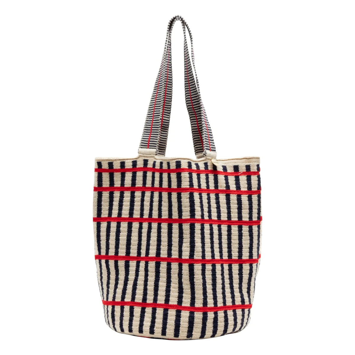 Guanabana - Cala Peacock Tote Çantası | Lacivert