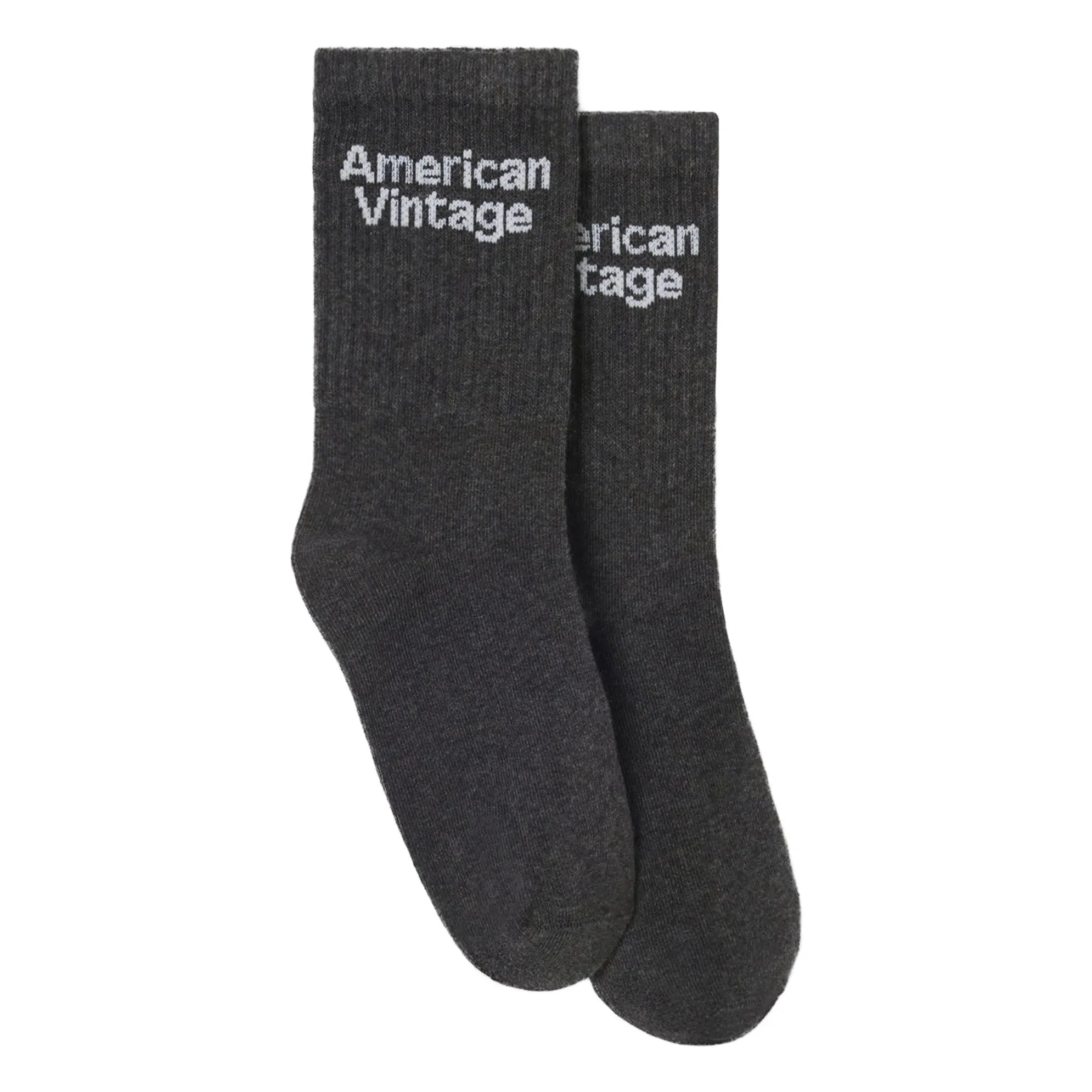 American Vintage - Clypsun çorap | Marled kömür grisi