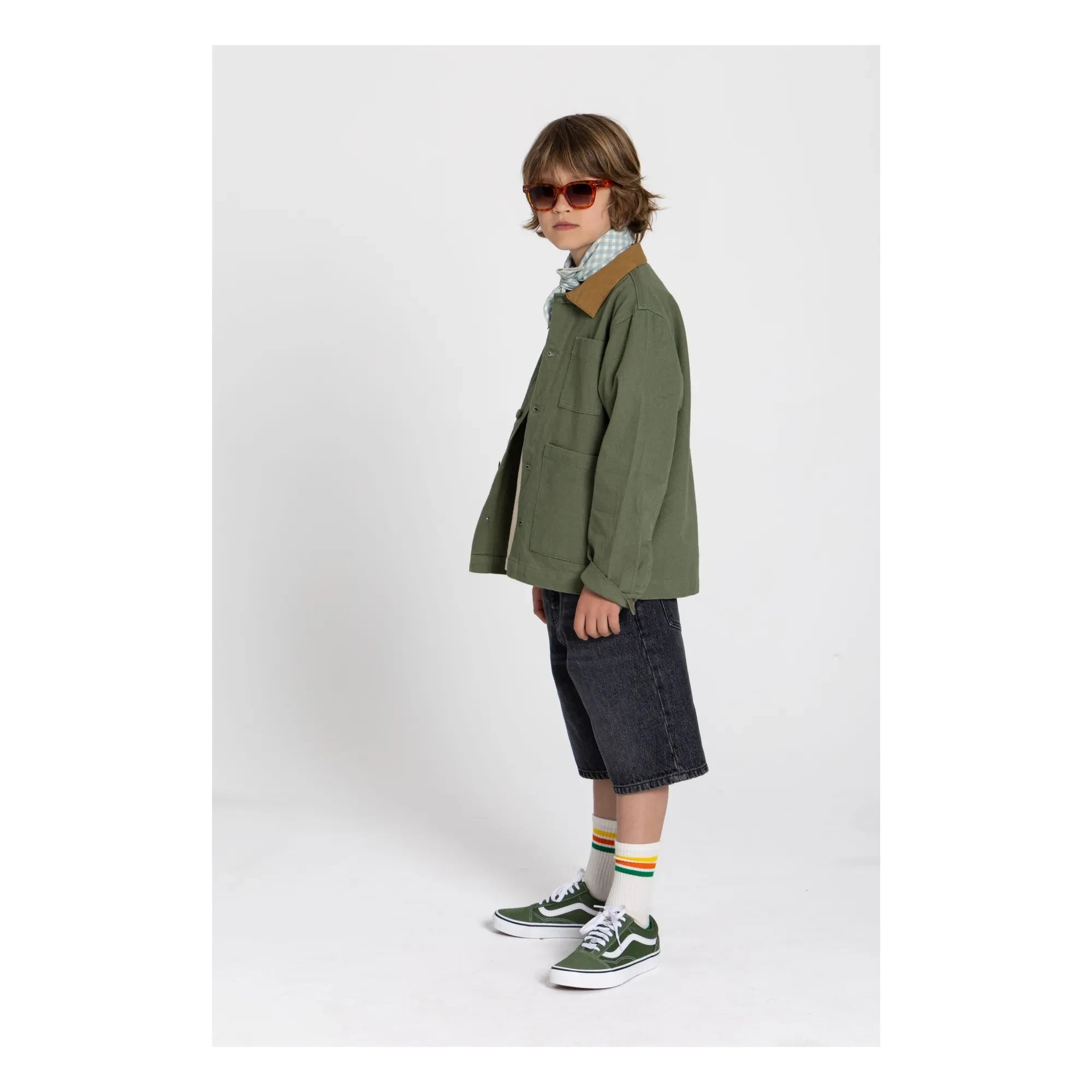 Hundred Pieces - Denim Bermuda şort Conrad | Denim gri