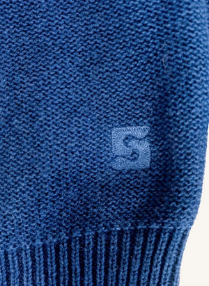 Smallable Kid - م hoodie يون متاتو | أزرق كهربائي