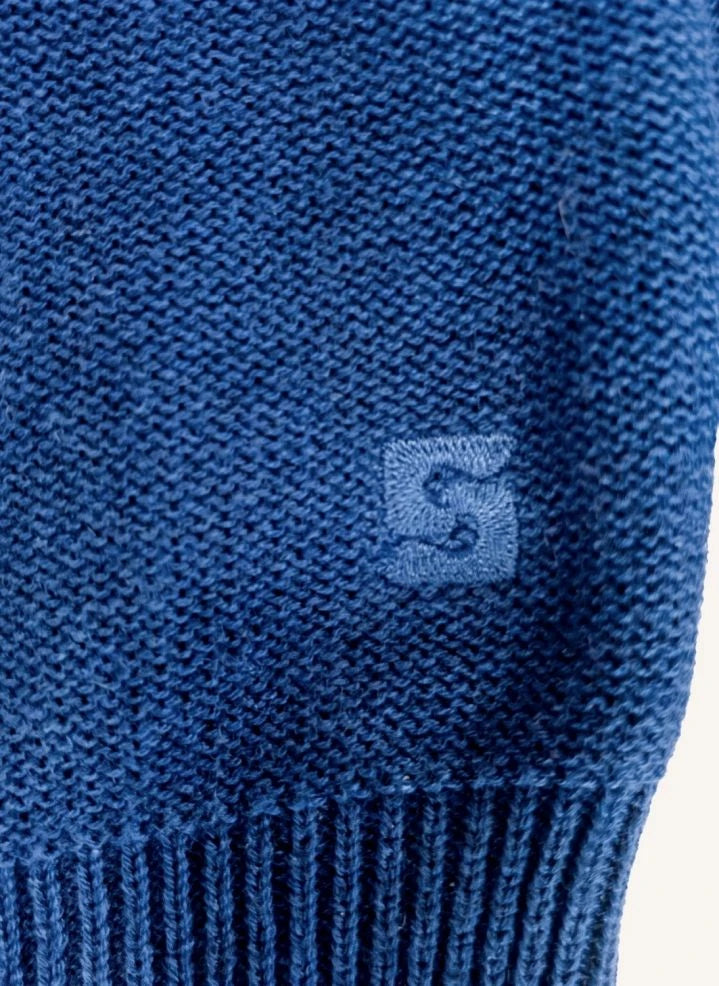 Smallable Kid - م hoodie يون متاتو | أزرق كهربائي