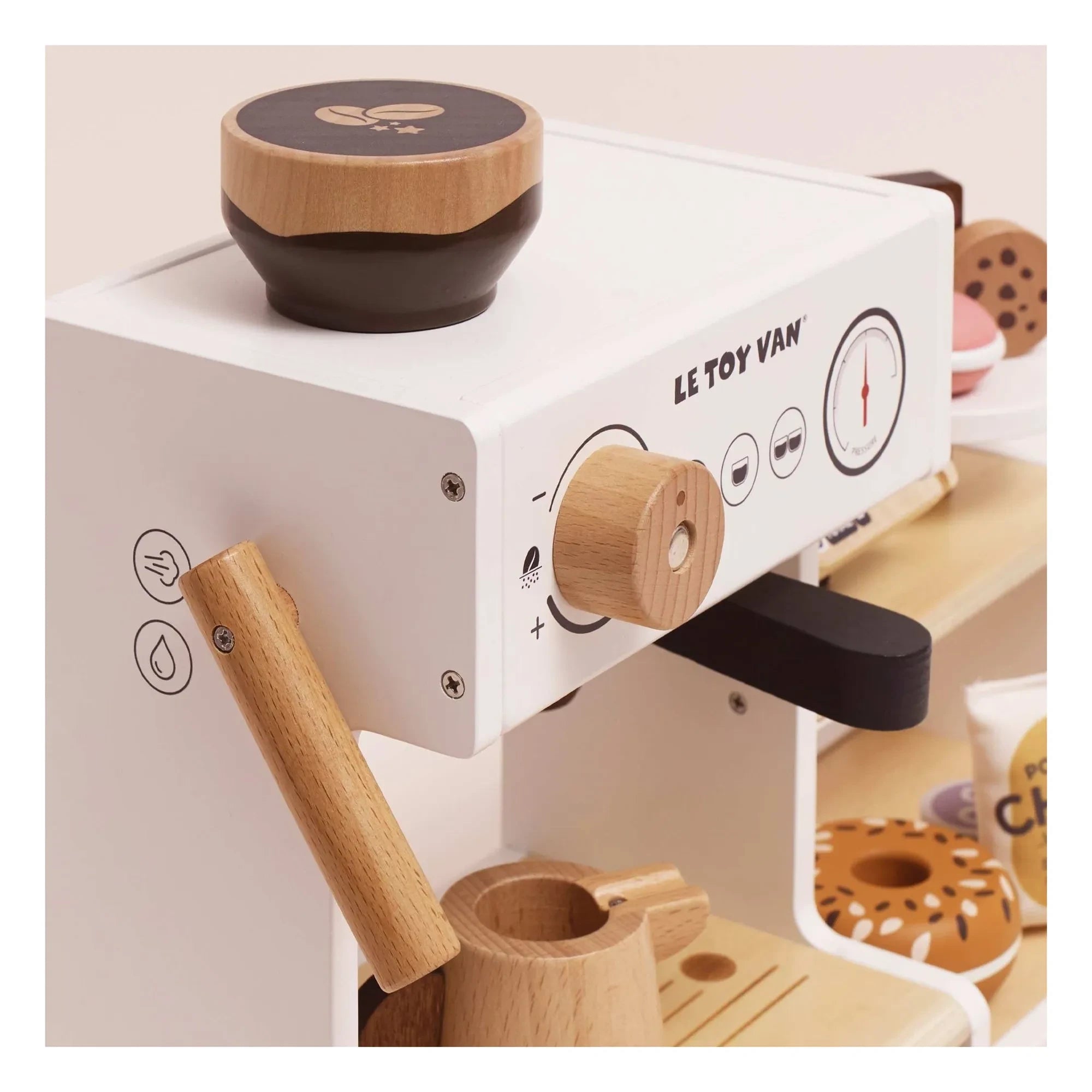 Le Toy Van - Büyük barista kahve makinesi | Beyaz