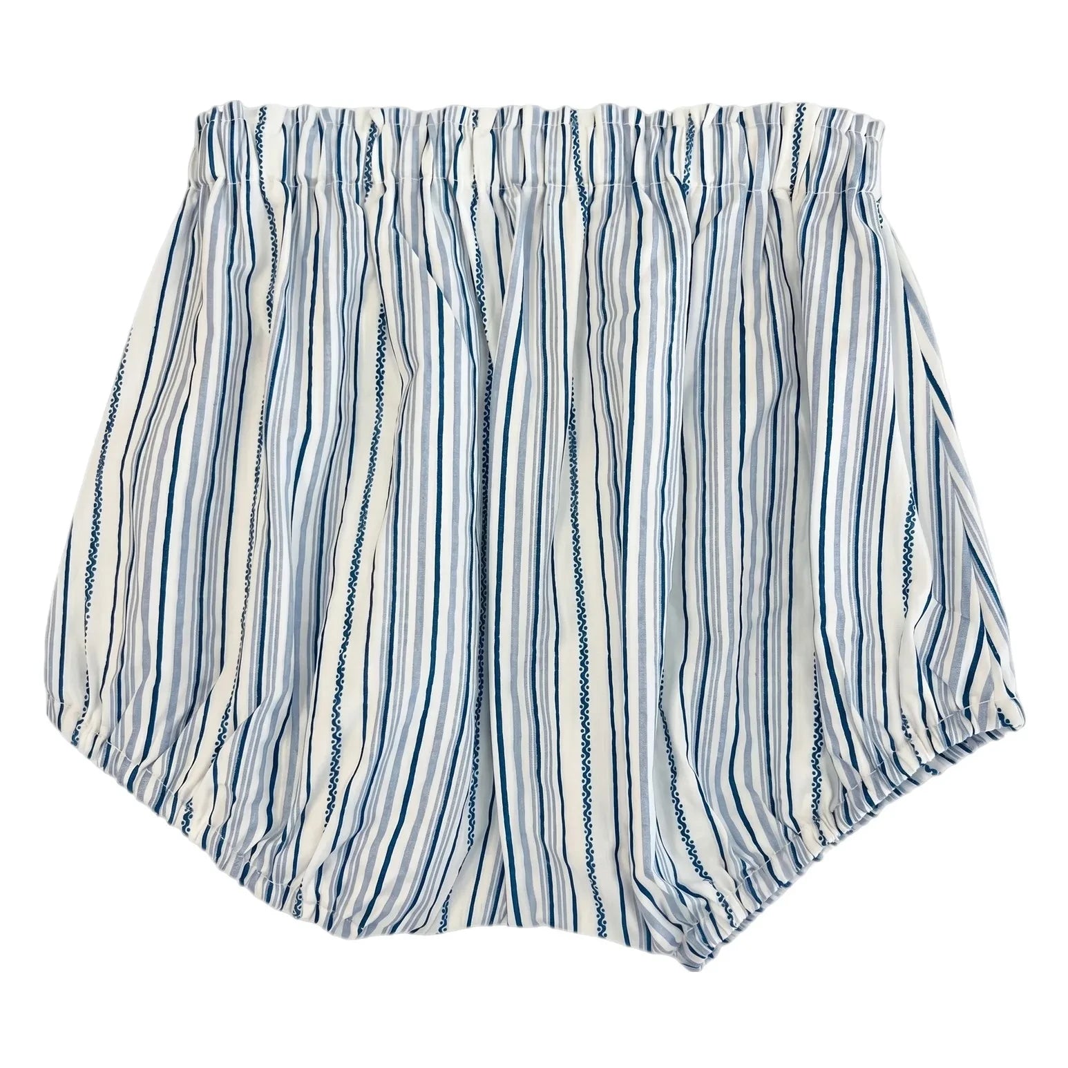 Editions Aimable - Bloomer Bérénice | Azure Çizgili Poplin