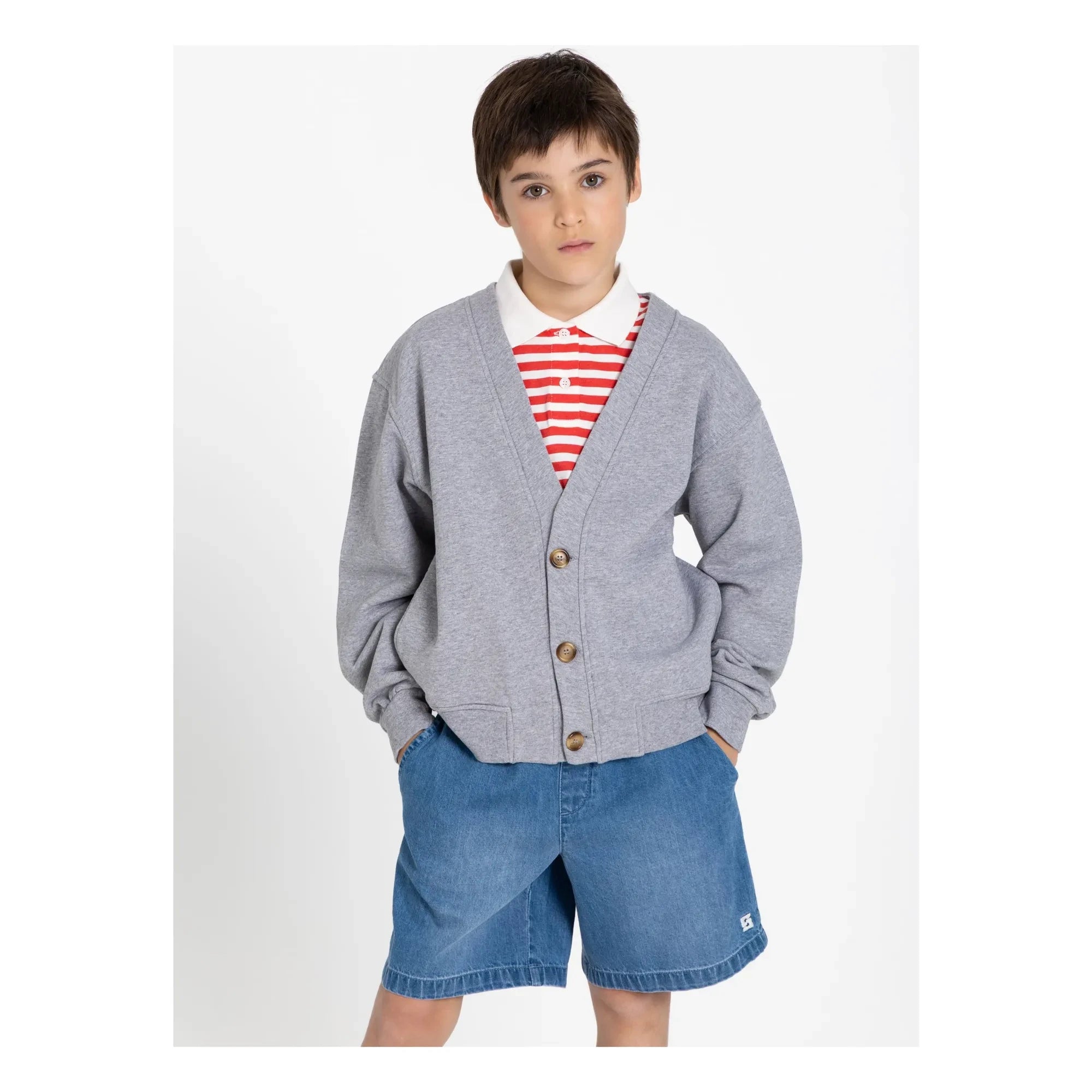 Smallable Kid - Tom Ample Denim Şort | Mavi