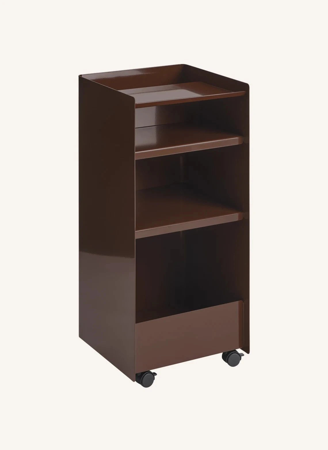 Muuto - Katlanır Uzun Depolama Dolabı | Bordo