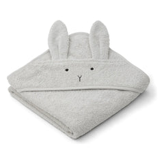 Liewood - Albert battaniye pelerini organik pamuktan | Rabbit dumbo gri