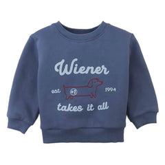 Gingersnaps - Riccardo Bebek Köpek Sweatshirt | Mavi