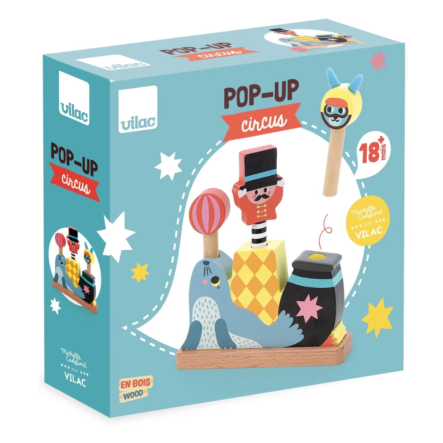 Vilac - Pop-up Sirk - Michelle Carlslund