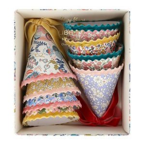 Meri Meri - Parti şapkaları - Meri Meri x Liberty - 8'li set