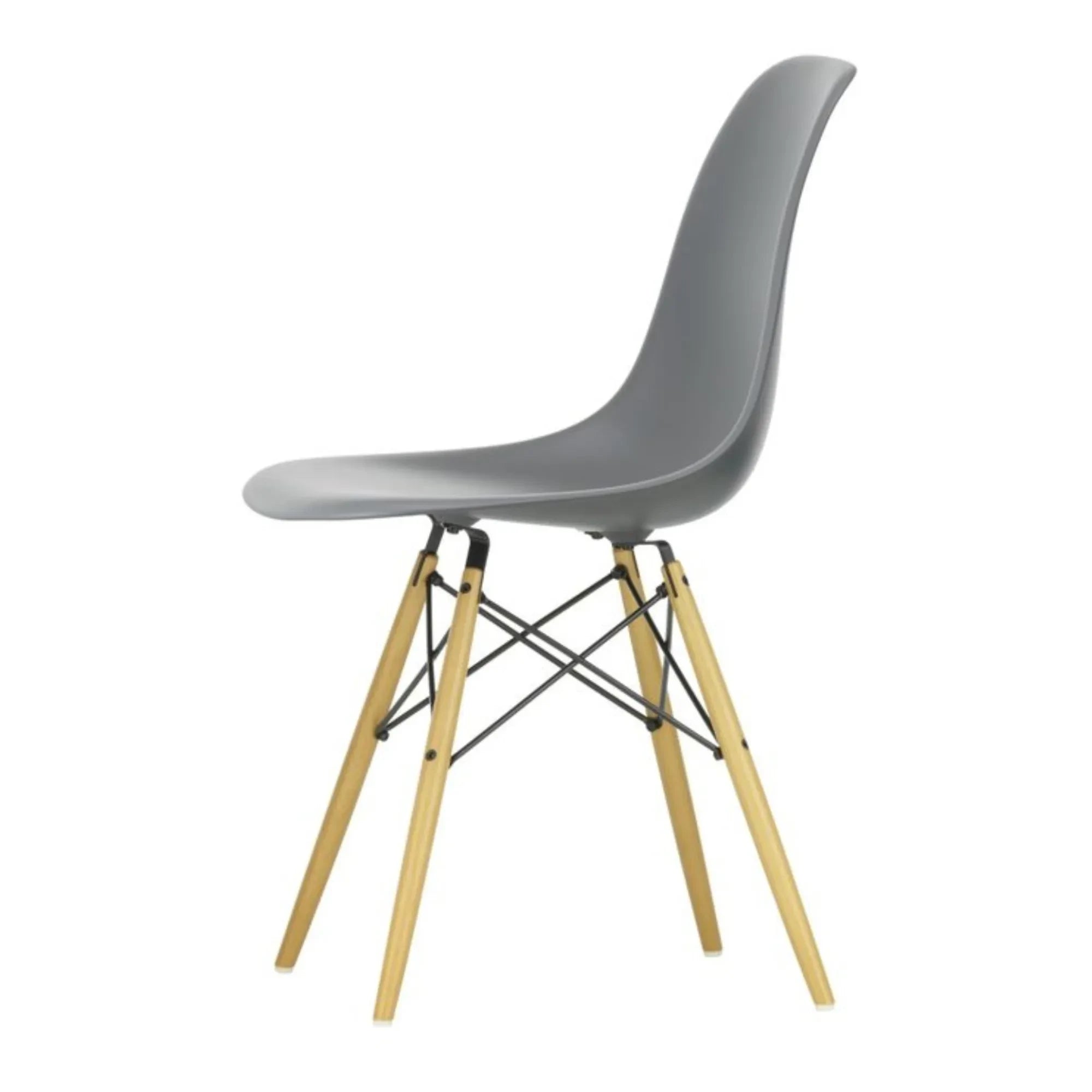 Vitra - DSW plastik sandalye - akçaağaç taban - Charles & Ray Eames | Granit