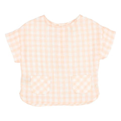 Búho - Vichy Cepli Bluz | Mercan