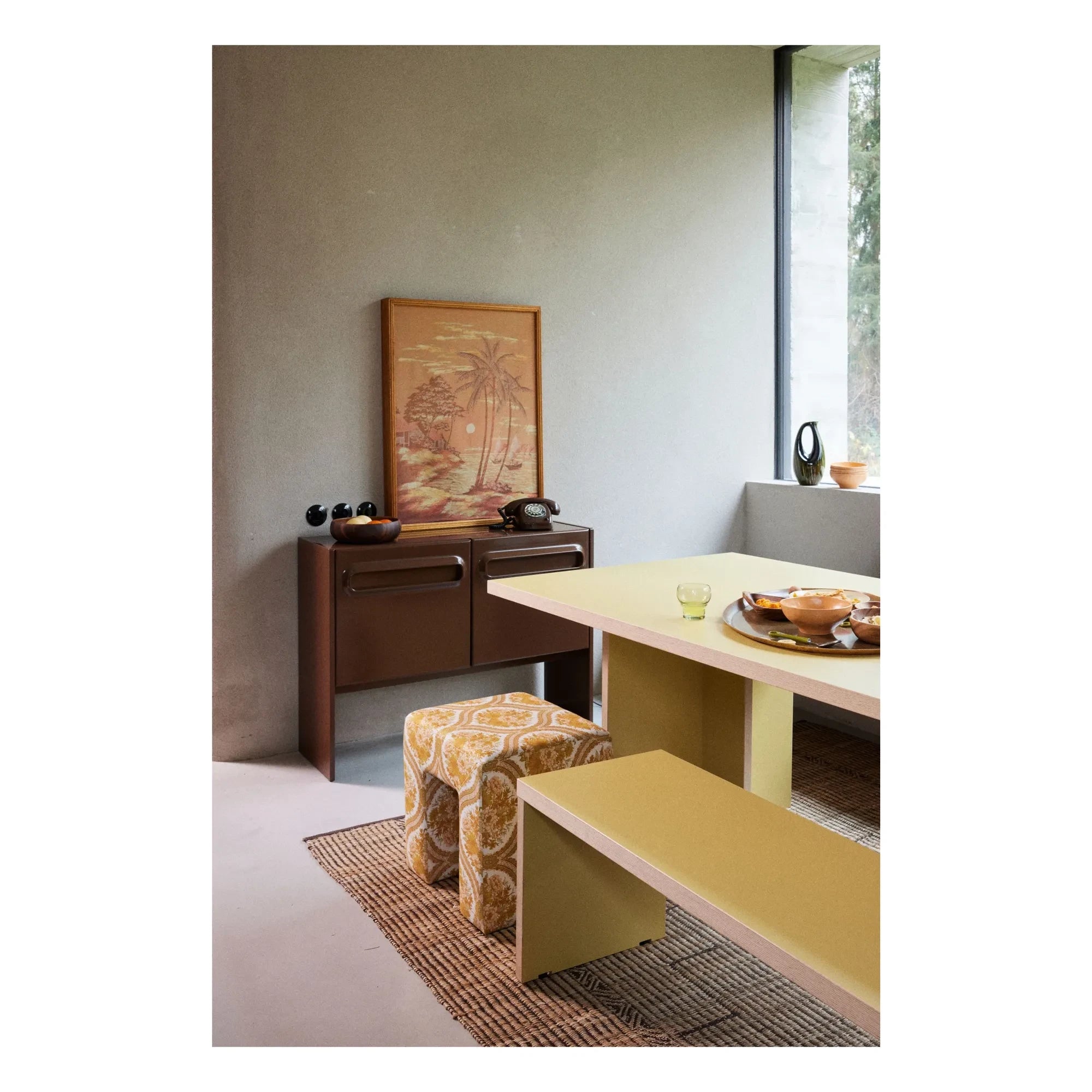 HKliving - Bench | Zeytin