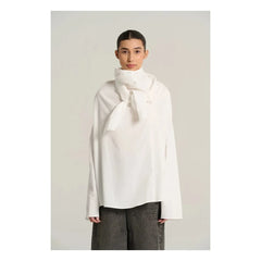 Virginie de Vinster - Marcel Cotton Poplin Bluz | Nuage
