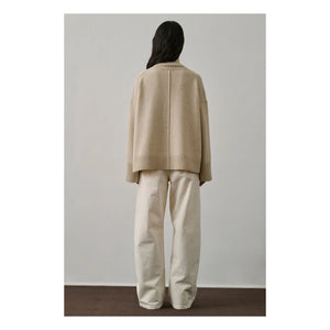 Soeur - William Merino Yün Kazak | Heather white